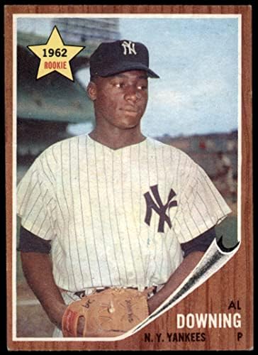 1962 Topps 219 Ел Даунинг Ню Йорк Янкис (Бейзболна картичка) БИВШ Янкис
