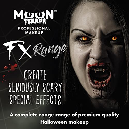 Moon Terror - Pro FX Фалшива кръв - 1,69 течни унции - SFX Грим за Театър на вампири и зомбита на Хелоуин - Грим за специални ефекти (комплект от 3)