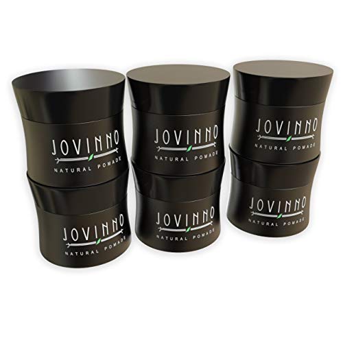 Червило за стайлинг на коса Jovinno Premium на естествена водна основа - Матиран гланц за тънка и гъста коса със Средна и силна фиксация Прозрачна формула Произведено във Франция Обем 1,7 грама (опаковка от 6 броя)