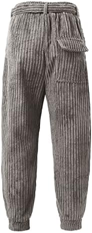 WXHN Спортни Спортни Панталони за Мъже с Еластична гумена лента на съвсем малък и Джобове за Почивка, Свободни Обикновена Директни Модни Дълги Панталони