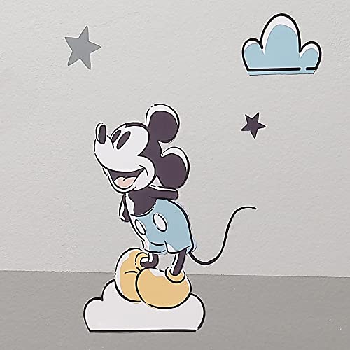 Ягнята и Айви Disney Baby Лунна Светлина Мики Маус Сини/Черни Стикери За Стена/Stickers