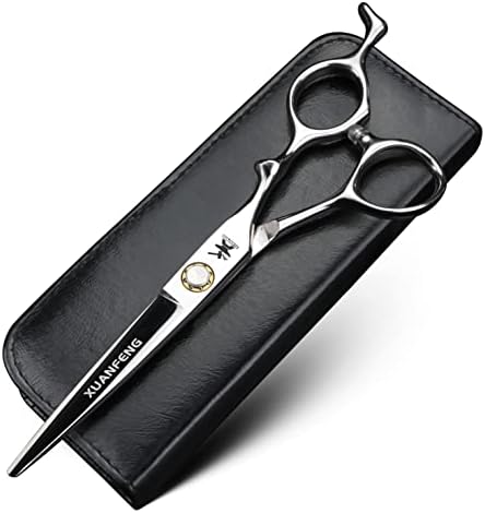 Ножици за коса с подшипником 6 инча От стомана JP440C Професионални Ножици За Подстригване на Коса и филировочные Ножици, Инструмент За Моделиране на Косата Ножица (Режещи ножици)