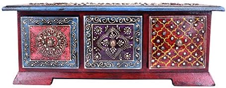 Дървени и Дизайнерски Ковчег за Бижута ZODY и Декоративна Кутия с Няколко Рисунки
