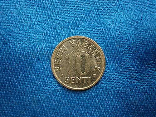 Европейската Новата монета Естония 10 точки 2008 версия подарък колекция от чужди монети Естония Година на монетата 1 дивизия евро Случайна подарък колекция от чужди монети