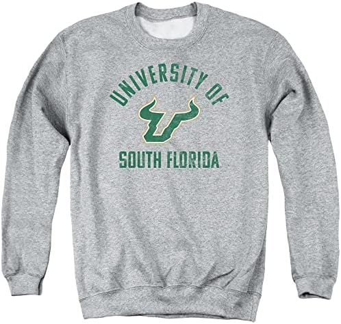 Hoody с официален логото на Университета на Южна Флорида Bulls Унисекс за възрастни с яка-часова