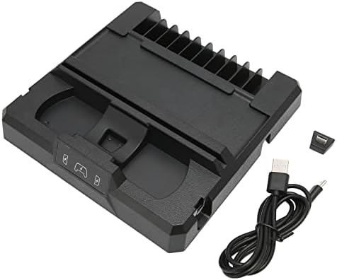 Зарядно устройство Лесен за използване с автоматични выключением и защита от претоварване зарядно устройство с 10 слота за карти игра на контролер